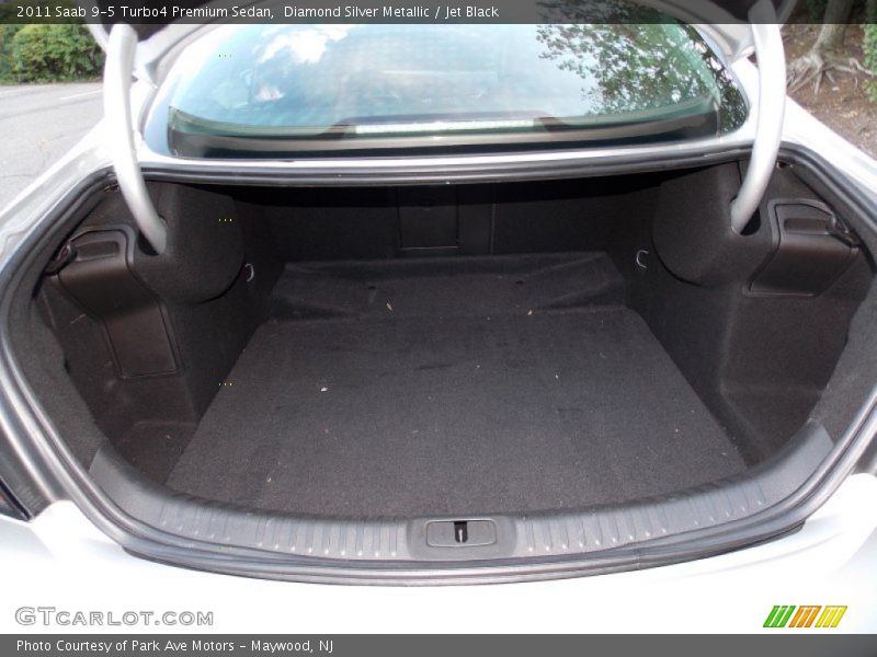 Diamond Silver Metallic / Jet Black 2011 Saab 9-5 Turbo4 Premium Sedan