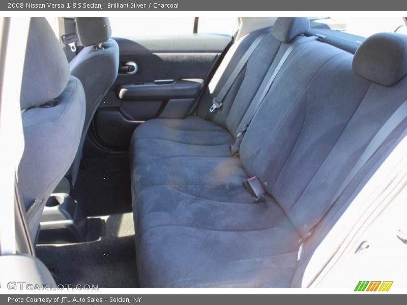 Brilliant Silver / Charcoal 2008 Nissan Versa 1.8 S Sedan