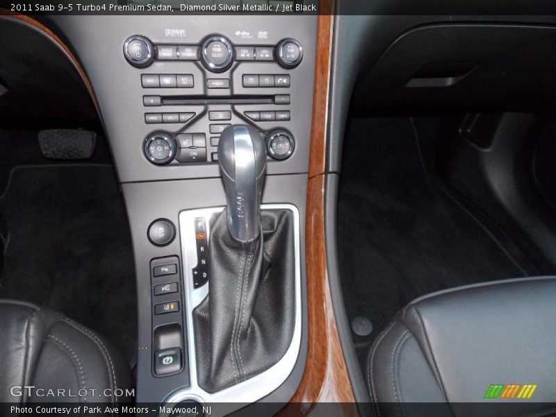 Diamond Silver Metallic / Jet Black 2011 Saab 9-5 Turbo4 Premium Sedan