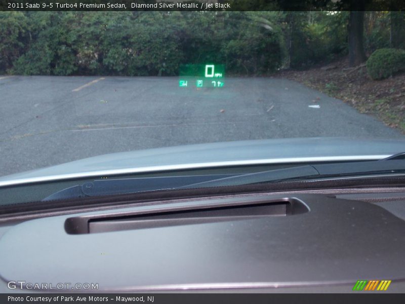 Diamond Silver Metallic / Jet Black 2011 Saab 9-5 Turbo4 Premium Sedan