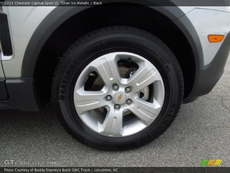 Silver Ice Metallic / Black 2013 Chevrolet Captiva Sport LS