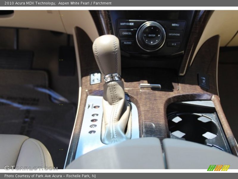 Aspen White Pearl / Parchment 2010 Acura MDX Technology