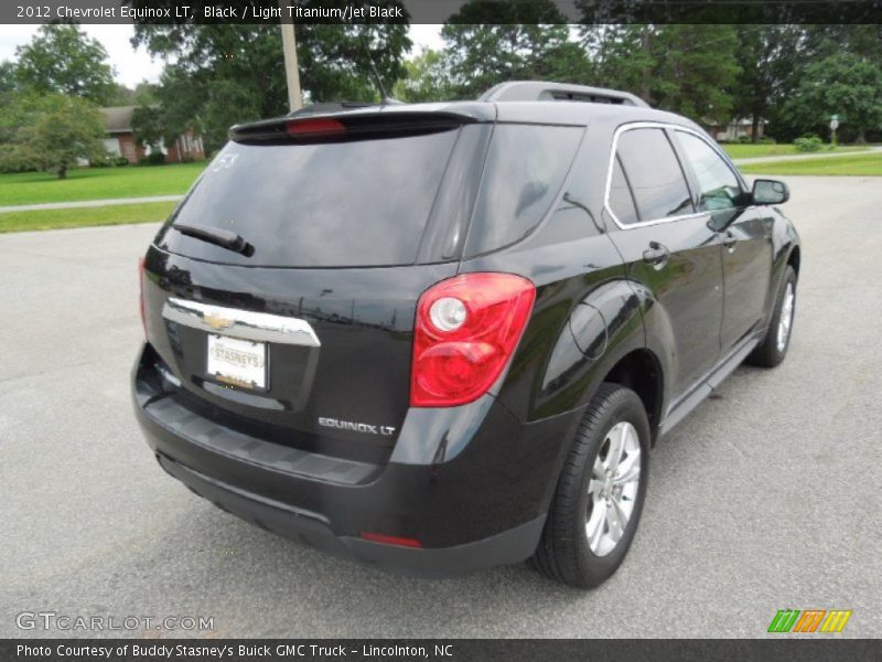 Black / Light Titanium/Jet Black 2012 Chevrolet Equinox LT