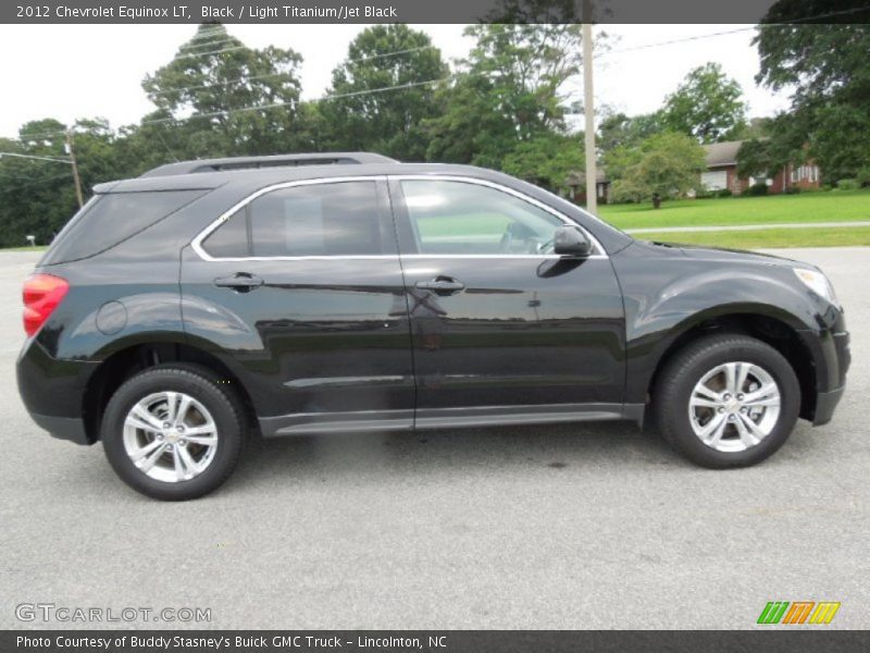 Black / Light Titanium/Jet Black 2012 Chevrolet Equinox LT