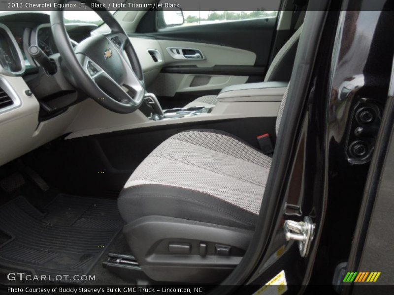 Black / Light Titanium/Jet Black 2012 Chevrolet Equinox LT