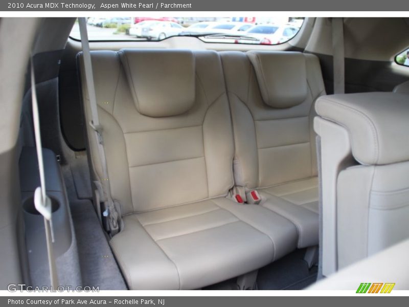 Aspen White Pearl / Parchment 2010 Acura MDX Technology