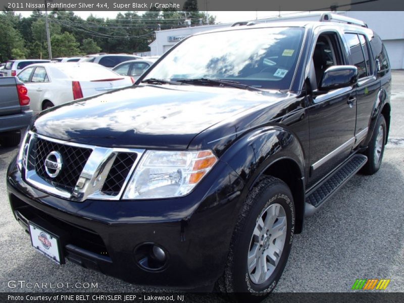 Super Black / Graphite 2011 Nissan Pathfinder Silver 4x4