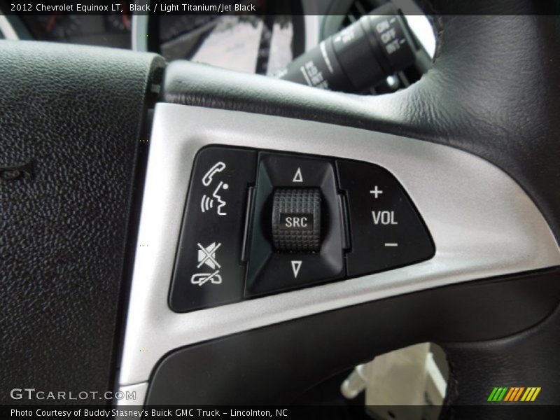 Black / Light Titanium/Jet Black 2012 Chevrolet Equinox LT