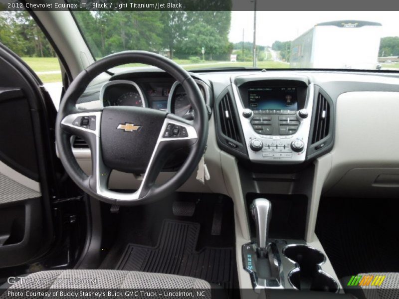 Black / Light Titanium/Jet Black 2012 Chevrolet Equinox LT