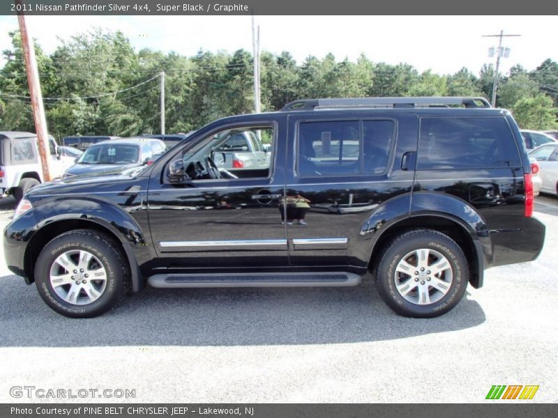 Super Black / Graphite 2011 Nissan Pathfinder Silver 4x4