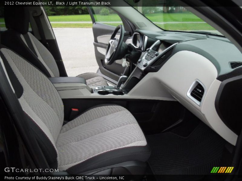 Black / Light Titanium/Jet Black 2012 Chevrolet Equinox LT