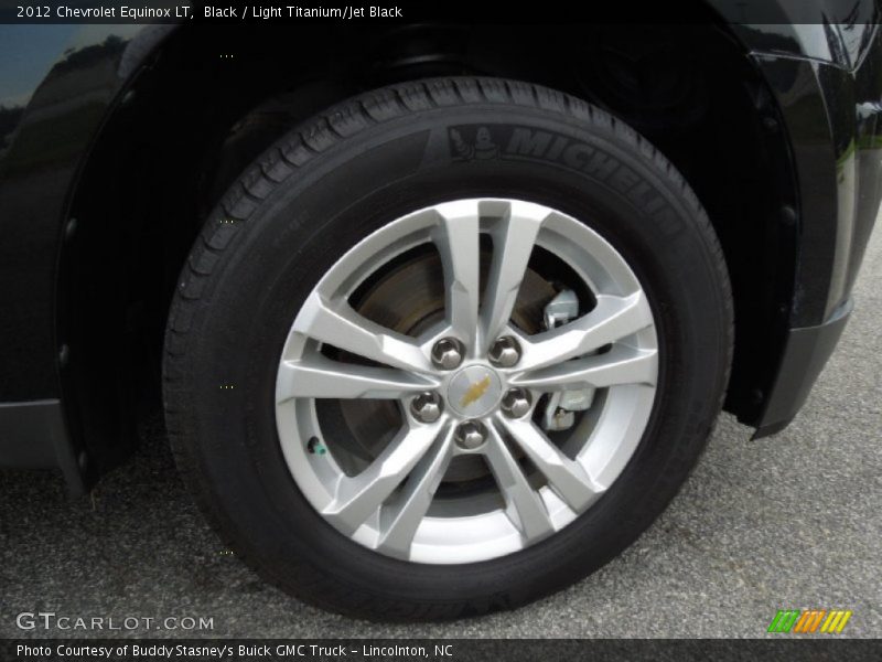 Black / Light Titanium/Jet Black 2012 Chevrolet Equinox LT