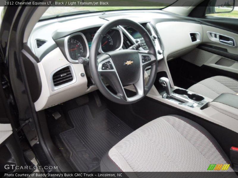 Light Titanium/Jet Black Interior - 2012 Equinox LT 