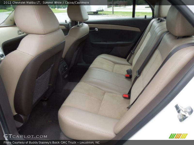 Summit White / Cocoa/Cashmere 2012 Chevrolet Malibu LT