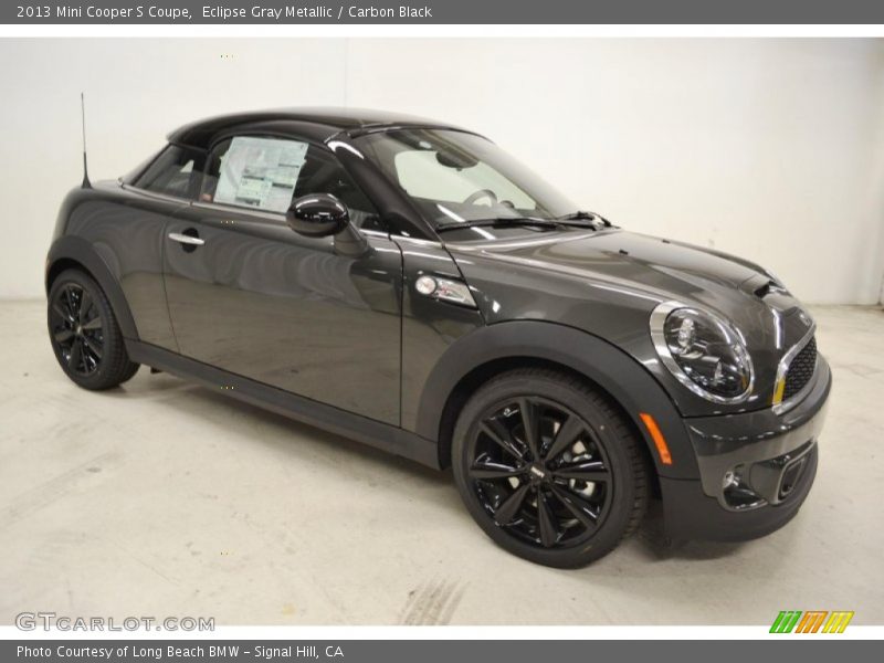 Eclipse Gray Metallic / Carbon Black 2013 Mini Cooper S Coupe