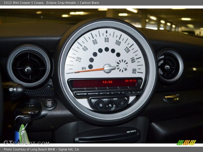 Eclipse Gray Metallic / Carbon Black 2013 Mini Cooper S Coupe