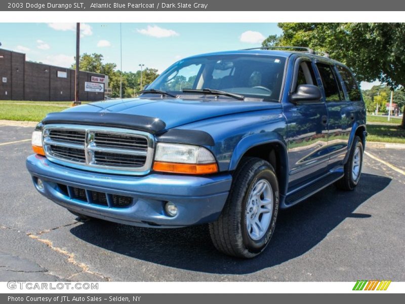 Atlantic Blue Pearlcoat / Dark Slate Gray 2003 Dodge Durango SLT