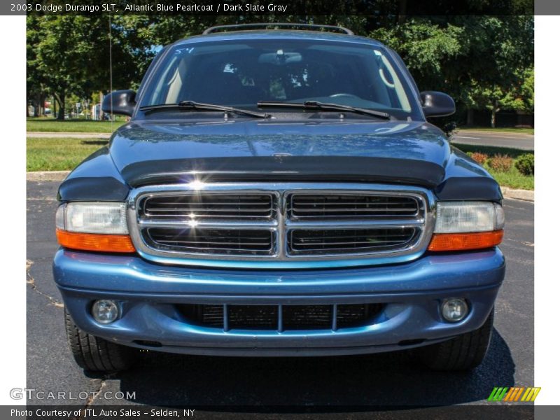 Atlantic Blue Pearlcoat / Dark Slate Gray 2003 Dodge Durango SLT
