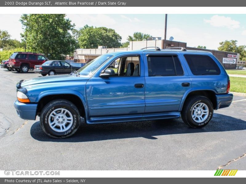 Atlantic Blue Pearlcoat / Dark Slate Gray 2003 Dodge Durango SLT