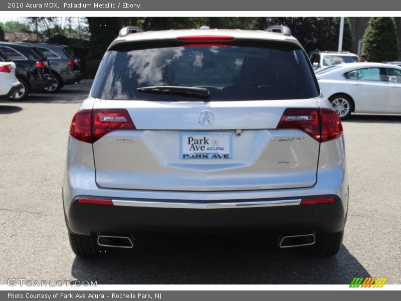 Palladium Metallic / Ebony 2010 Acura MDX