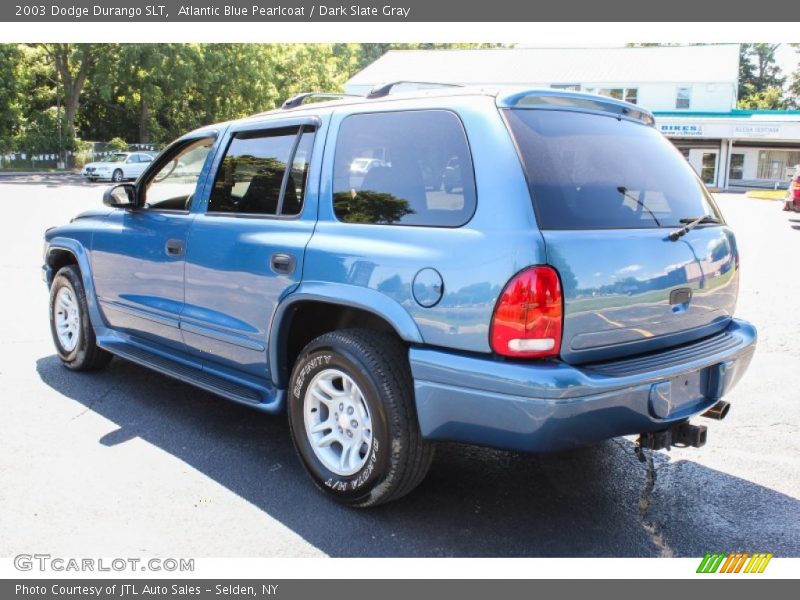 Atlantic Blue Pearlcoat / Dark Slate Gray 2003 Dodge Durango SLT