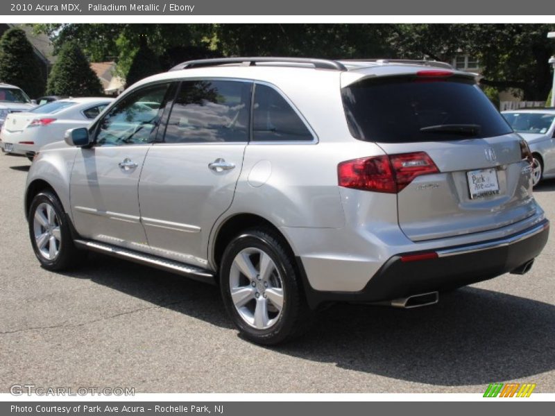 Palladium Metallic / Ebony 2010 Acura MDX