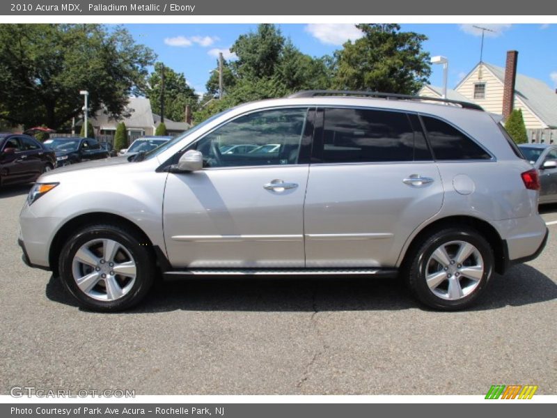 Palladium Metallic / Ebony 2010 Acura MDX
