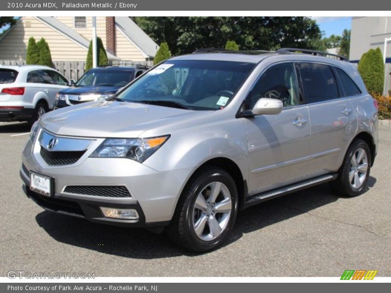 Palladium Metallic / Ebony 2010 Acura MDX