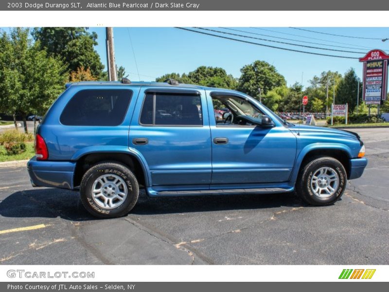Atlantic Blue Pearlcoat / Dark Slate Gray 2003 Dodge Durango SLT