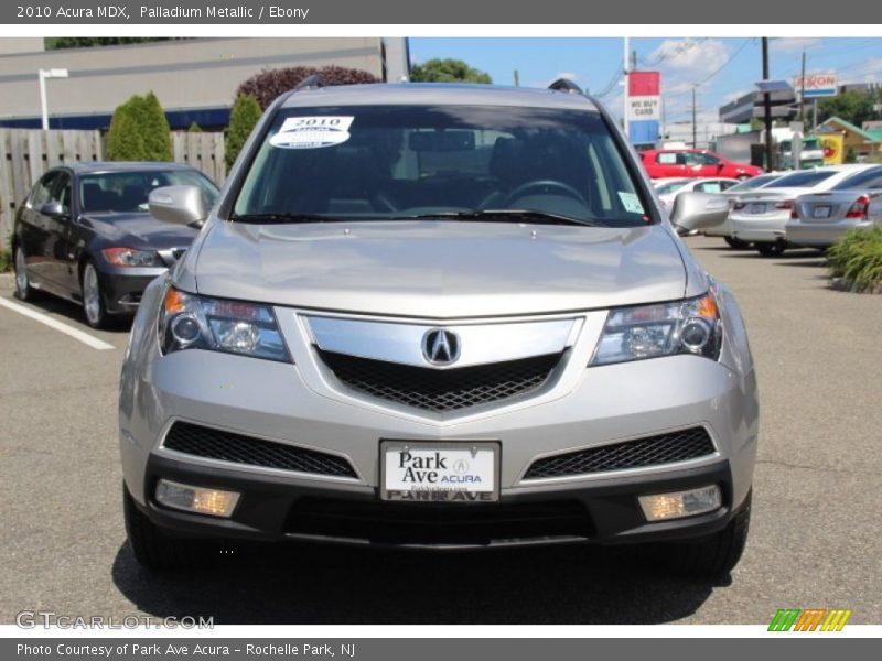 Palladium Metallic / Ebony 2010 Acura MDX