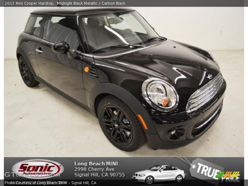 Midnight Black Metallic / Carbon Black 2013 Mini Cooper Hardtop