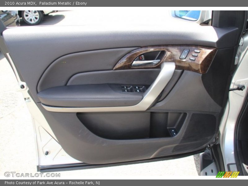 Palladium Metallic / Ebony 2010 Acura MDX