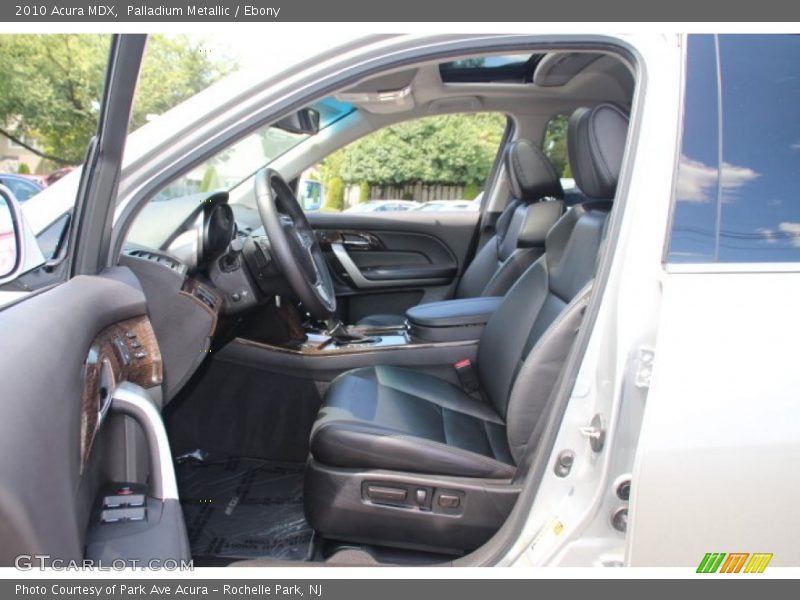 Palladium Metallic / Ebony 2010 Acura MDX