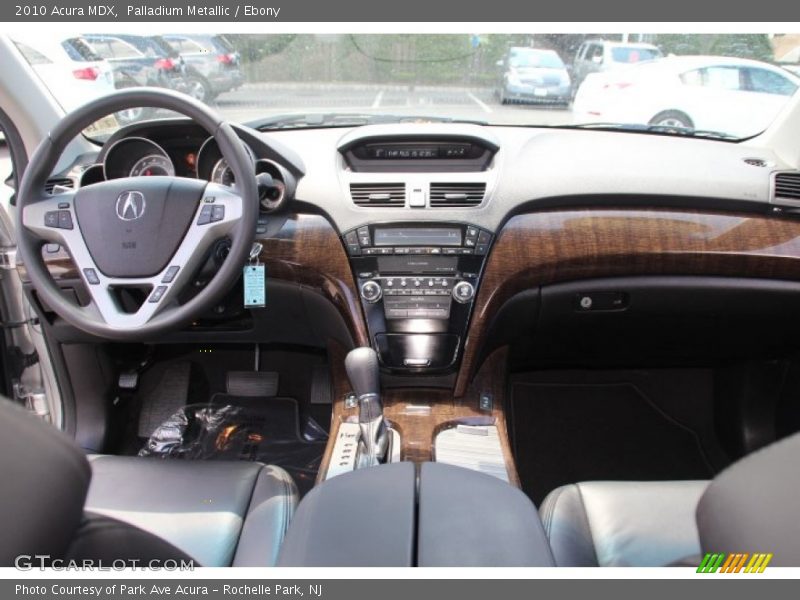 Palladium Metallic / Ebony 2010 Acura MDX