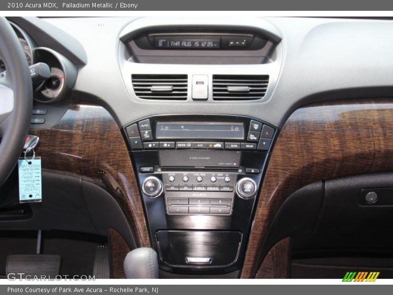Palladium Metallic / Ebony 2010 Acura MDX