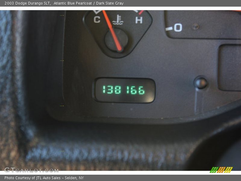 Atlantic Blue Pearlcoat / Dark Slate Gray 2003 Dodge Durango SLT
