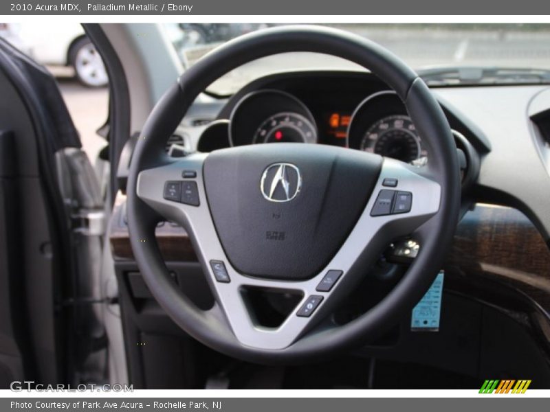 Palladium Metallic / Ebony 2010 Acura MDX
