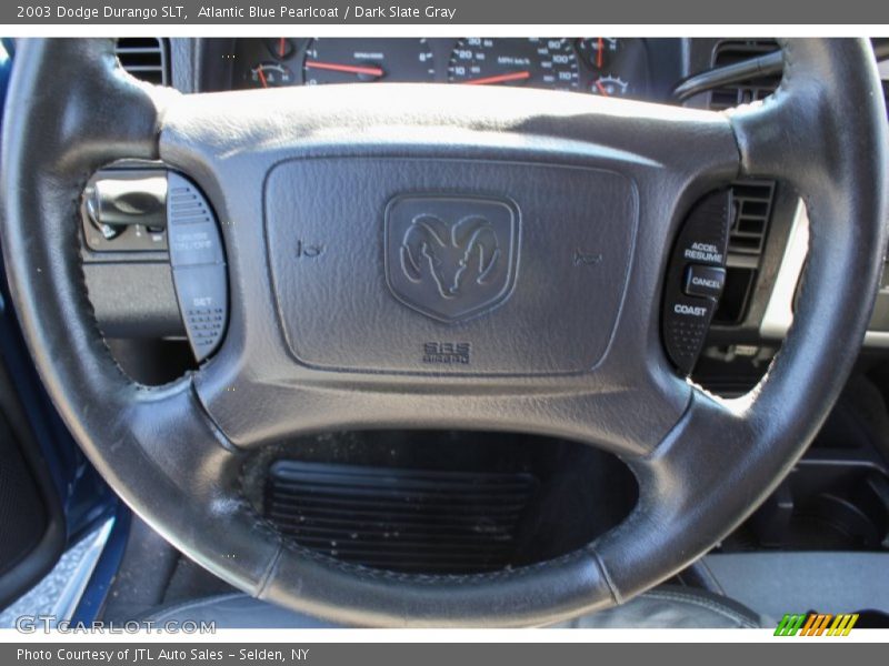 Atlantic Blue Pearlcoat / Dark Slate Gray 2003 Dodge Durango SLT