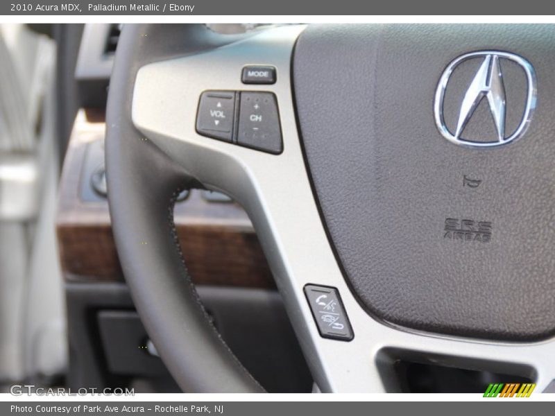 Palladium Metallic / Ebony 2010 Acura MDX