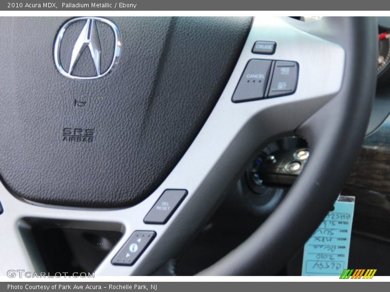 Palladium Metallic / Ebony 2010 Acura MDX