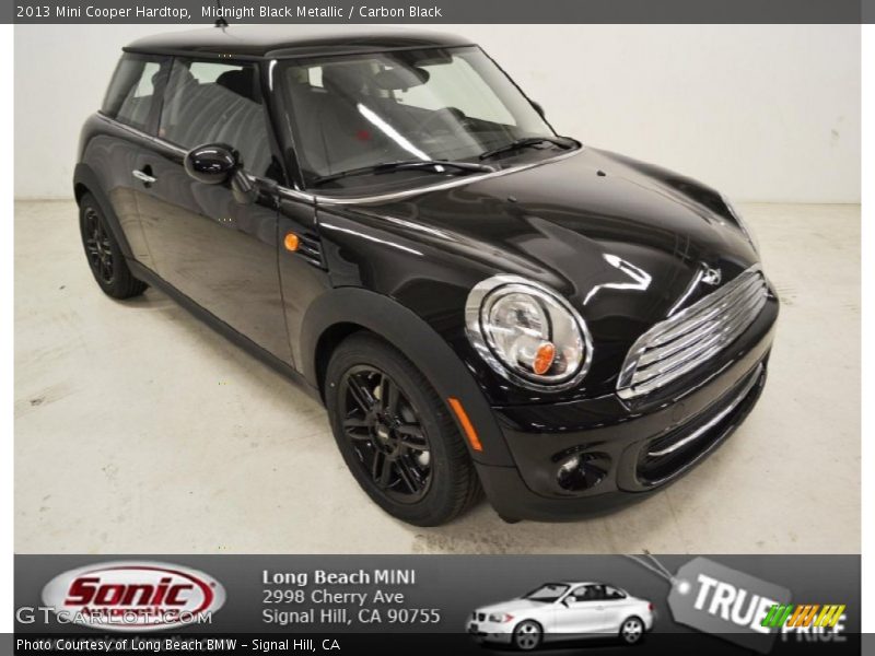 Midnight Black Metallic / Carbon Black 2013 Mini Cooper Hardtop