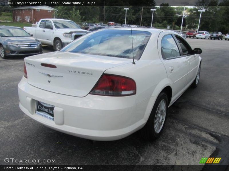Stone White / Taupe 2004 Chrysler Sebring LXi Sedan
