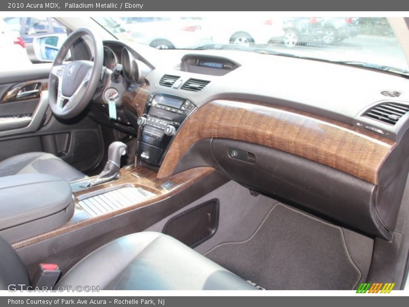 Palladium Metallic / Ebony 2010 Acura MDX