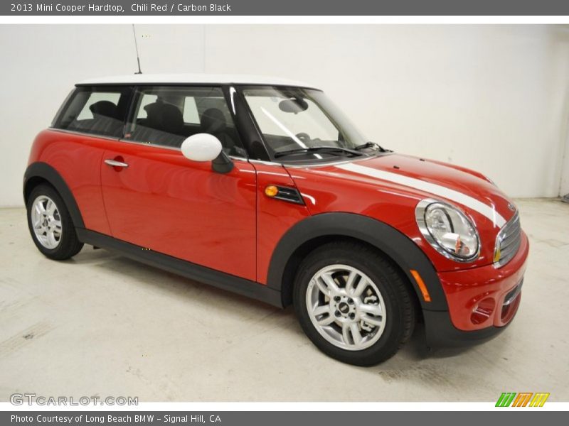 Chili Red / Carbon Black 2013 Mini Cooper Hardtop
