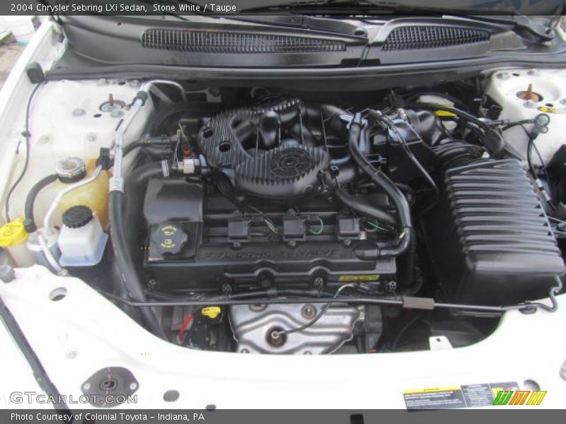 Stone White / Taupe 2004 Chrysler Sebring LXi Sedan