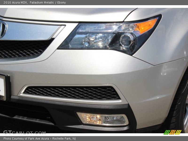 Palladium Metallic / Ebony 2010 Acura MDX