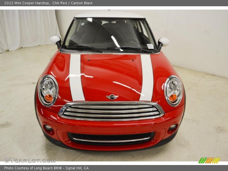 Chili Red / Carbon Black 2013 Mini Cooper Hardtop