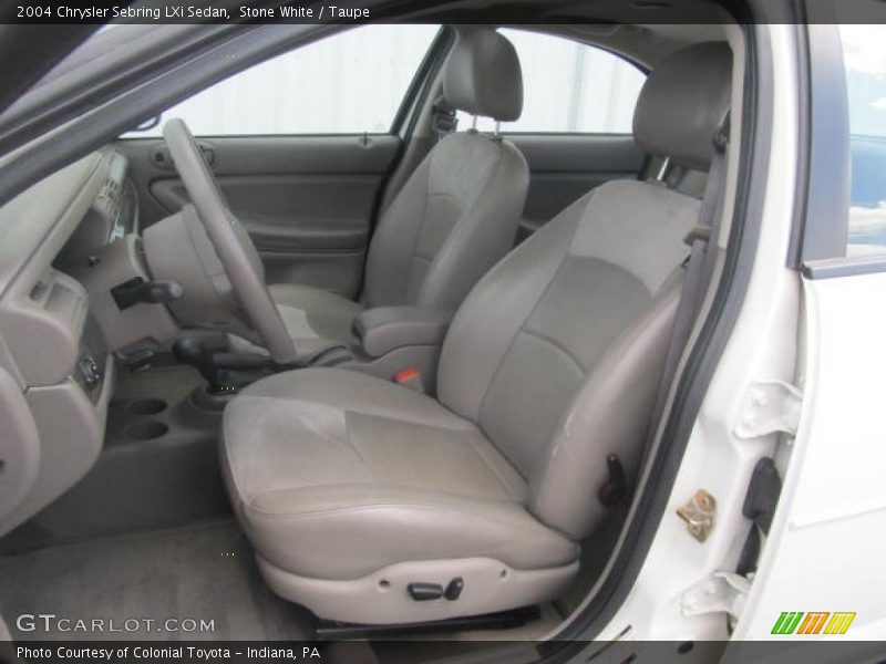 Stone White / Taupe 2004 Chrysler Sebring LXi Sedan