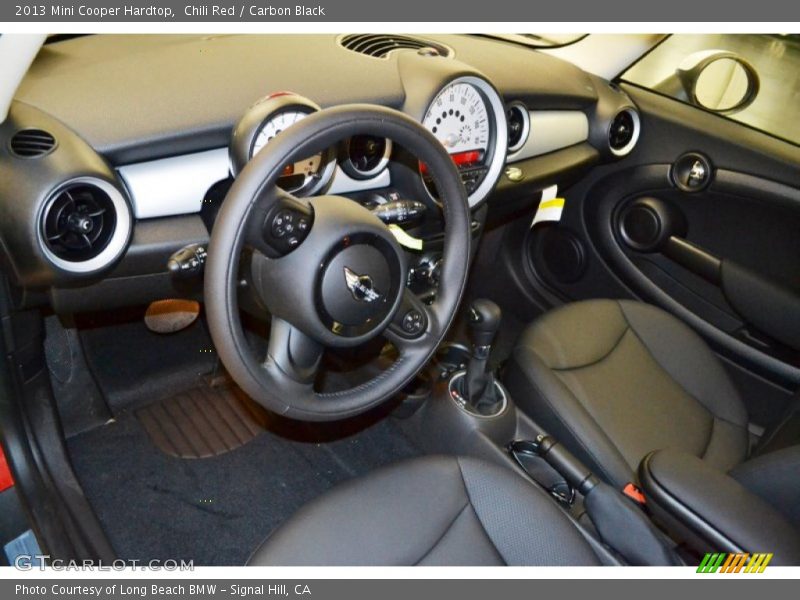 Chili Red / Carbon Black 2013 Mini Cooper Hardtop