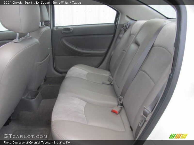 Stone White / Taupe 2004 Chrysler Sebring LXi Sedan